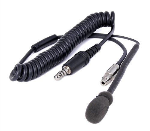 IMSA Helmet Kit Pro S9 Mic Coil Cord