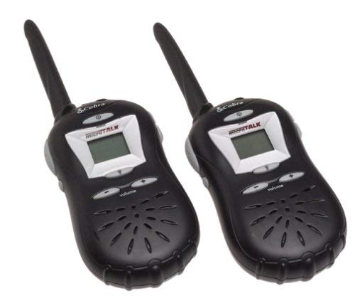 Cobra MicroTalk FRS1102 2-Mile 14-Channel FRS Two-Way Radio (Pair) (Midnight Frost)