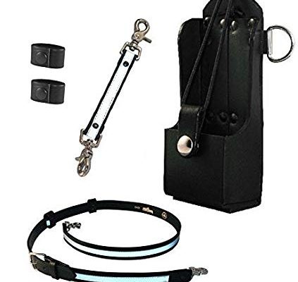 Boston Leather Firefighter Bundle- Anti-Sway Strap for Radio Strap, Radio Strap / Belt, Firefighter’s Radio Holder (for Motorola HT750 / HT1250) Review