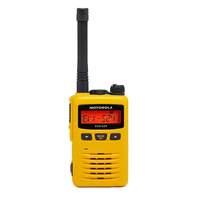 Vertex Standard EVX-S24 Digital UHF 3 Watt 256 Channel Radio - Yellow