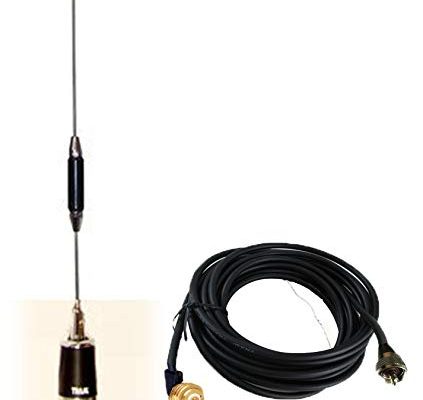 DUAL BAND HAM UHF VHF HIGH GAIN ANTENNA KIT KENWOOD ICOM V800 TM-V71A YAESU Review