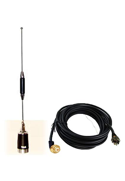 DUAL BAND HAM UHF VHF HIGH GAIN ANTENNA KIT KENWOOD ICOM V800 TM-V71A YAESU