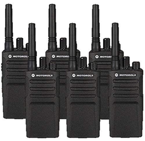 6 Pack of Motorola RMU2080 Two way Radio Walkie Talkies