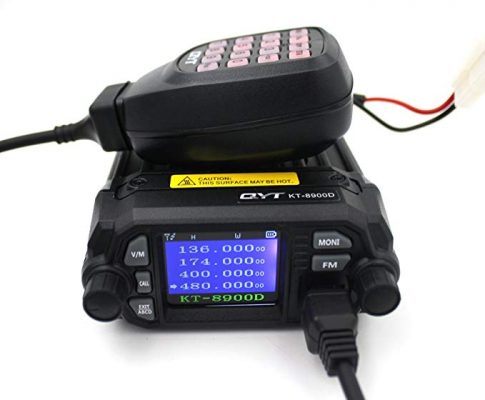QYT KT-8900D Mobile Transceiver Dual Band QUAD Standby VHF/UHF 136-174/400-480MHz Mini Car Radio Amateur (HAM) Radio Review