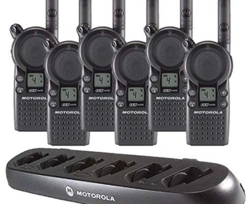 6 Motorola CLS1410 – UHF 1 Watt 4 Channel Radios & 1 Motorola 56531 6 Radio Charger(Black) Review
