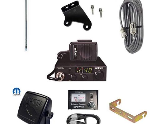 Pro Trucker JK Jeep CB Radio Kit With CB Radio, Firestik Antenna, Radio Mount, Antenna Mount, Stud, Coax, SWR Meter With Jumper Cable, And Mopar Jeep Speaker – Black Review