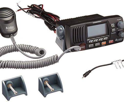 COBRA MRF57B Marine Radio, 2-Way Submersible Long Range Fixed Mount Class-D DSC with NOAA Weather Alerts, 1 or 25 Watt Selectable Output VHF Radio, Illuminated Display, Includes USA/Canada Review