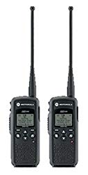 2 Pack of Motorola DTR550 Two Way Radio Walkie Talkies