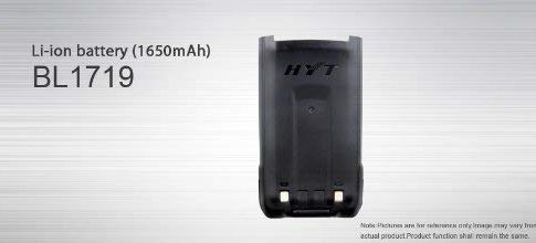 Battery, 1650 MAh Li-Ion; HYT 580 Review