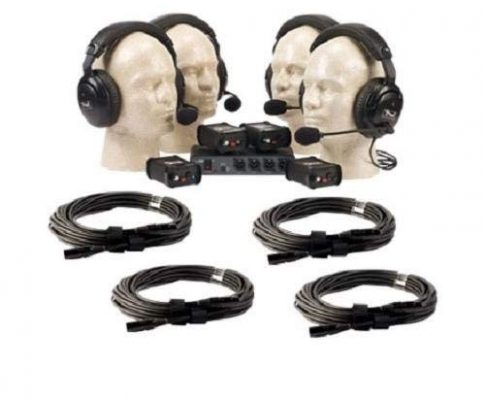 Anchor Audio COM-40FC/C PortaCom Wired Intercom Package with Foam Insert Case, Includes BP-200 Belt Packs and Choice of H-200 or H-200S Headsets Review