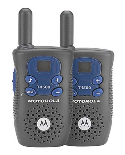 Motorola T4500 AA 2-Mile 22-Channel FRS/GMRS Two-Way Radios (Pair)