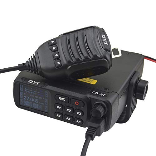 QYT CB-27 CB Mobile Radio 26.965-27.405MHz AM/FM 12/24V 4 W LCD Screen Shortware Citizen Band Multi-Norms Ham CB Mobile Radio CB 27