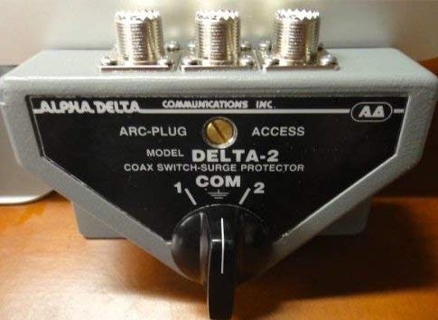 Alpha Delta Original DELTA-2 DELTA-2B 2-Position Coax Switch, SO-239, 2KW – 500MHz Review