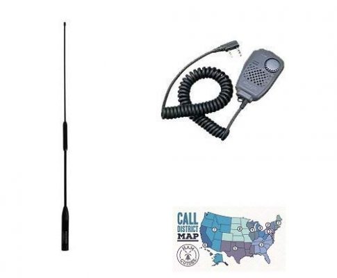 Kenwood TH-D74A Digital Tri-Band HT Accessory Bundle – Includes Kenwood Handheld Speaker Mic, Diamond Tri-Band Antenna and Ham Guides TM Quick Reference Card Review