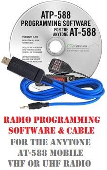 Anytone AT-588 Two-Way Mobile Radio Programming Software & Cable Kit Review