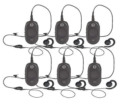 6 Pack of Motorola CLP1010 Two Way Radio Walkie Talkies