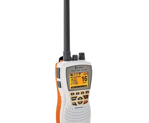 Cobra MR HH600, White MRHH600W Flt GPS Bt, Dsc Floating VHF Radio, White Review