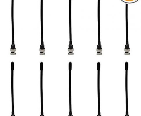 KENMAX UHF 400-470MHz Flexible Spring BNC Antenna for Walkie Talkie Ham Radio ICOM IC-V9 Review