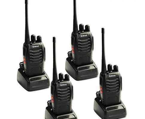 4 PCS Walkie Talkies 16CH Signal Band UHF 400-470 MHz With Rechargeable Li-ion Battery Long Range Two Way Radio Box Contain 4 of Every Item Review