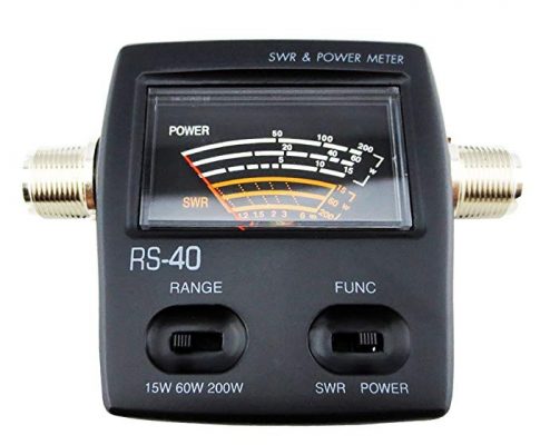 Tenq Rs40 Professional Uv Dual Band Standing-wave Meter Power Meter SWR Meter for Testing SWR Power Review