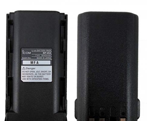 Icom BP-254 battery F70S F70T F70DS 70DT F80S F80T F80DS F80DT F9011 F9021 Review