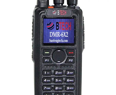 BTECH DMR-6X2 (DMR and Analog) 7-Watt Dual Band Two-Way Radio (136-174MHz VHF & 400-480MHz UHF), with GPS and Recording, Includes Full Kit with 2 Batteries, Programming Cable, and More Review
