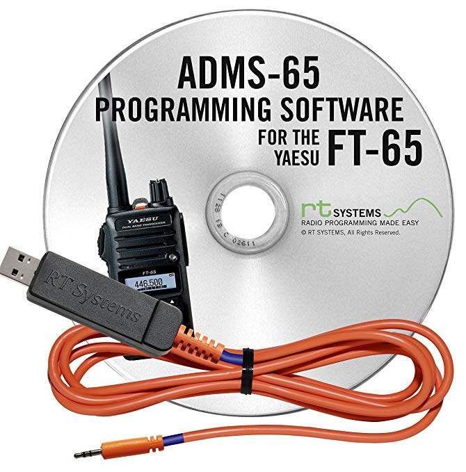 RT Systems Programming Software USB-55 Cable Yaesu FT-65 Dual Band HT