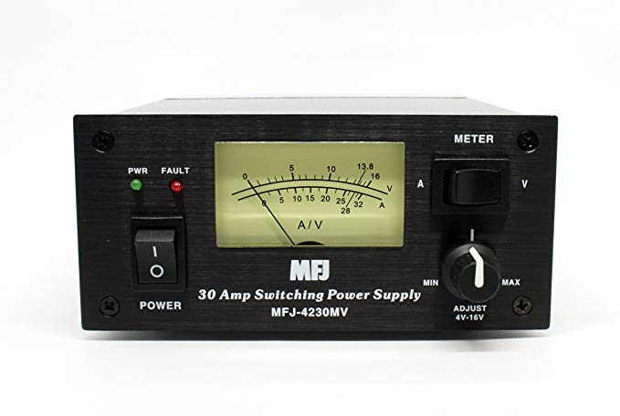 MFJ Enterprises Original MFJ-4230MV 30Amp Switching Compact Power Supply 13.8VDC