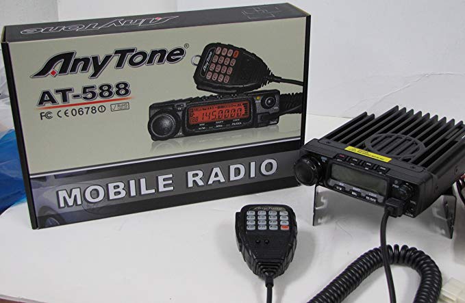 AnyTone at 588 220MHz 50W Mobile Radio with Scrambler