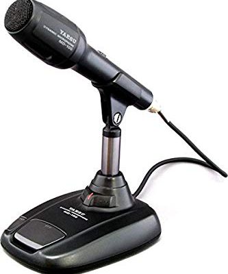 Yaesu Original MD-100A8X Dynamic Desk-Top Microphone w/ Active Filtering for Tone Control Review
