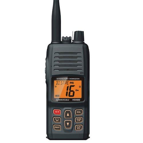 Standard Horizon HX400 W/SBR-29LI, Handheld VHF Marine Radio