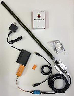 FlightAware ADS-B Complete System Raspberry + 1090MHz Antenna + USB + SMA Filter PiAware + 25ft RF Antenna Cable Track Planes