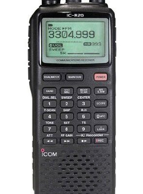 Icom IC-R20 Sport-06 Wideband Radio Scanner – Dual Watch Review