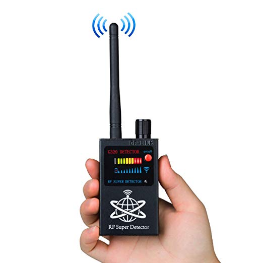 CHHLIUT Bug Detector Anti-Spy RF Signal Detectors,Spy Hidden Camera Detector,Bug Scanner Detector for Eavesdropping Candid video GPS Tracker Laser