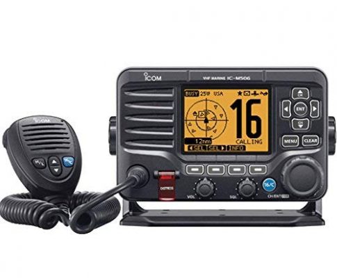 ICOM IC-M506 31 Fixed Mount VHF with Hailer, N2K, Rear Mic Review