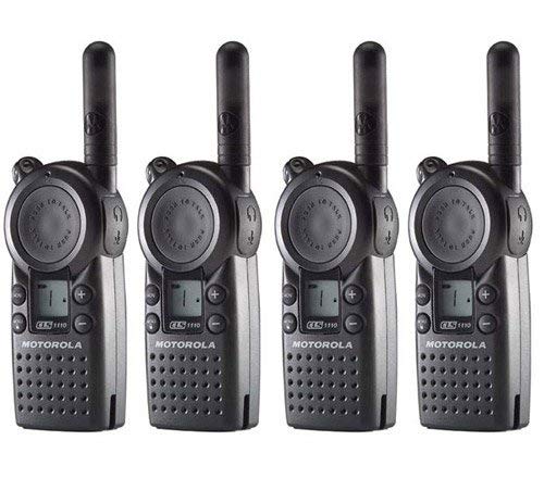 Motorola CLS1110 Professional UHF Two-Way Radio Walkie Talkie (4-Pack)
