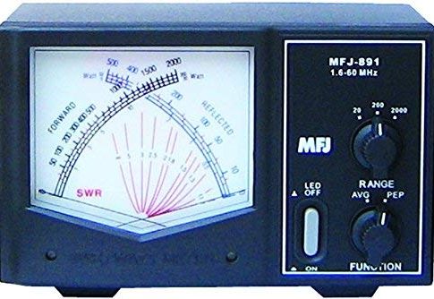 MFJ-891 Giant X Watt meter – 1.6 – 60 Mhz, 2KW Review