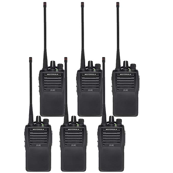 Vertex VX-261 UHF 6 Pack of PRE-PROGRAMMED Radios