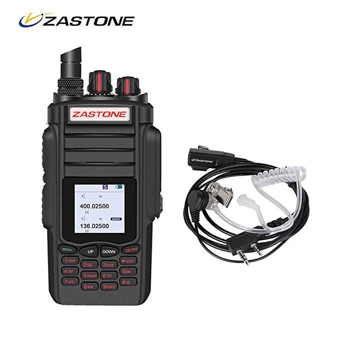 Zastone A19 Dual Band Two-Way Radio 10W 999-Channel VHF Radio Handheld Walkie Talkie for Driving Or Travelling