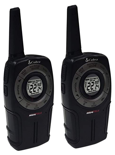 Cobra PR562BLT Pro Series 28-Mile Bluetooth Walkie Talkie Radio (2 Radios)