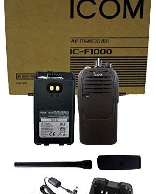 Icom IC-F1000 01 5 watt 16 channel VHF 136-174mhz two way radio with Charger Complete Kit Review