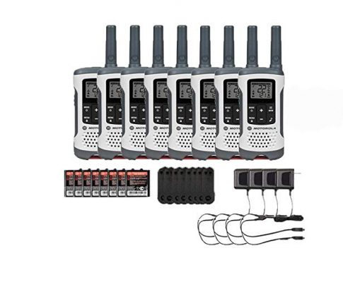 Motorola T260 Rechargeable Two-Way Radios / Walkie Talkies 8-PACK Brand New Sealed Review