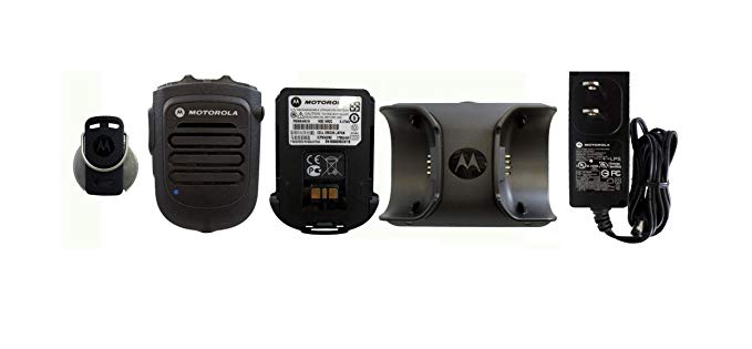 Motorola Original OEM RLN6554A RLN6554 Wireless Remote Speaker Microphone Mic for APX 1000 APX 3000 APX 4000 APX 4000 Li APX 6000 APX 6000 Li APX 6000 XE APX 7000 APX 7000 XE