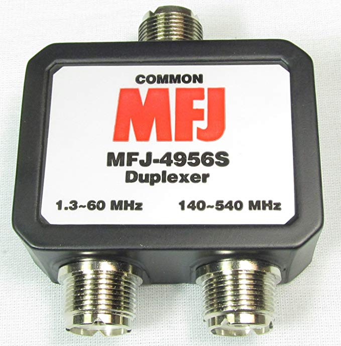 MFJ-4956S HF+6M/ 140-450 Mhz - Duplixer-SO-239