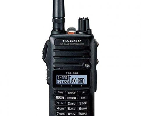 Yaesu FTA-250L Handheld VHF Airband Transceiver (Comm only) Review