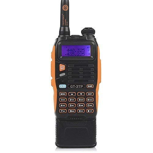 BaoFeng Pofung GT-3TP Mark-III Tri-Power 8/4/1W Two-Way Radio Transceiver with 7.4V 3800mAh Battery, Dual Band 136-174/400-520 MHz True High Power, Upgraded Chip + High Gain Antenna + Car Charger