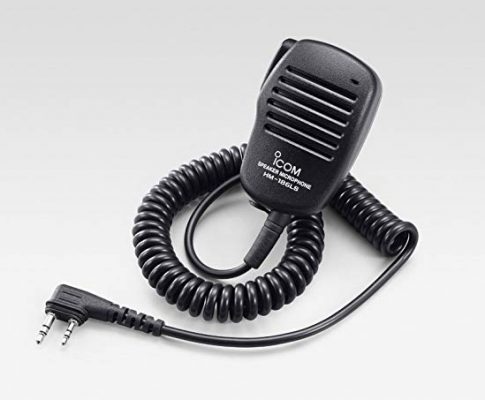 ICOM HM-186LS Small Speaker Microphone for IC-DPR3 Review